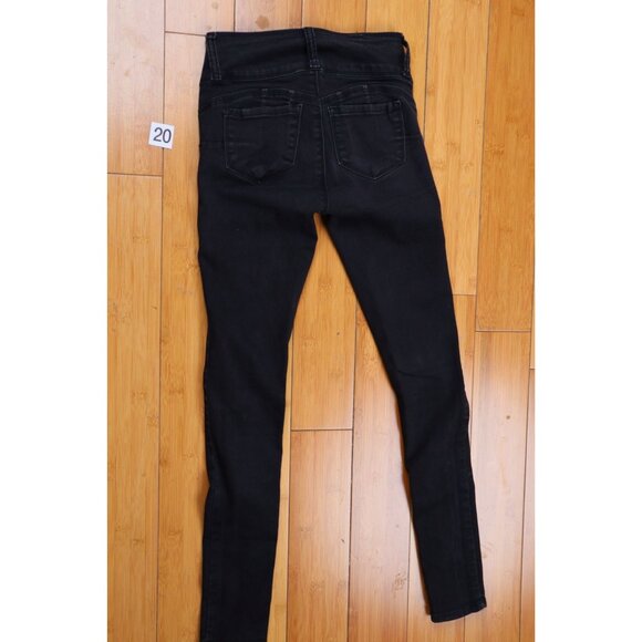 Wax Jean “Butt, I Love You” Black Skinny Jeans | Stretch Jeggings | Size 0 - Picture 2 of 7